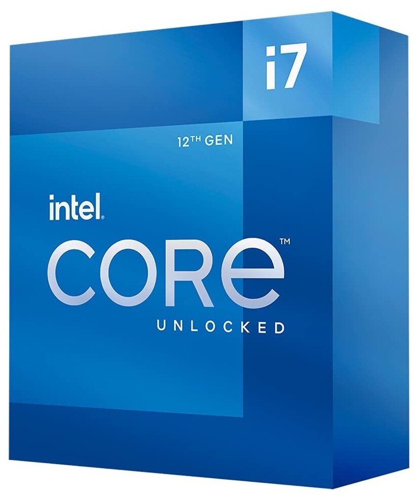 Процессор Intel Core i7 12700KF BOX BX8071512700KF