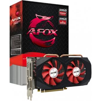 Видеокарта AFox (AFRX580-8192D5H3-V3) Radeon RX 580 8GB ATX DUAL FAN 