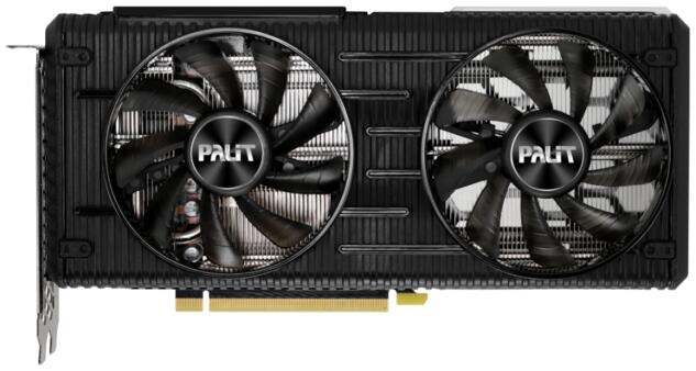 Видеокарта Palit (NE6306TS19P2-190AD) GeForce RTX 3060 Ti 8GB Dual OC V1 LHR
