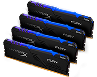32 Гб HyperX Fury RGB 3600 МГц